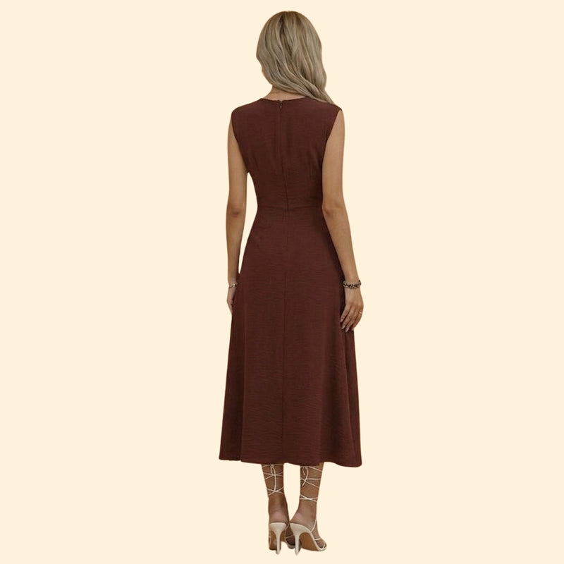 Women's Sleeveless Maxi Dress