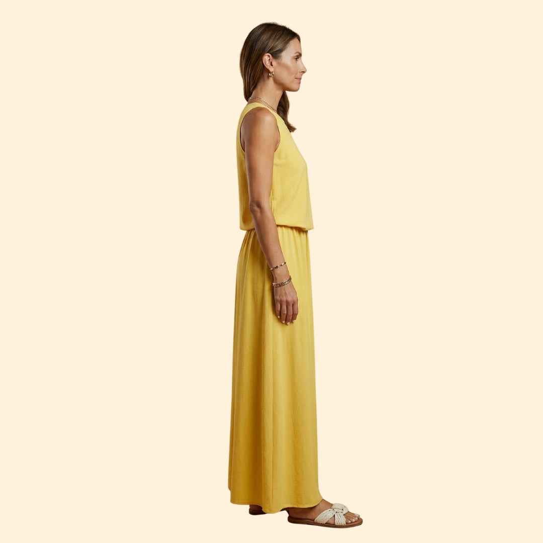 Women's Sleeveless Maxi Dress
