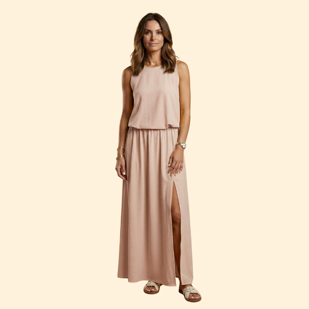 Women's Sleeveless Maxi Dress