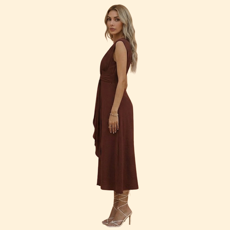 Women's Sleeveless Maxi Dress