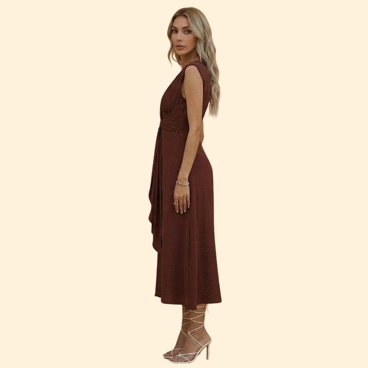 Women's Sleeveless Maxi Dress