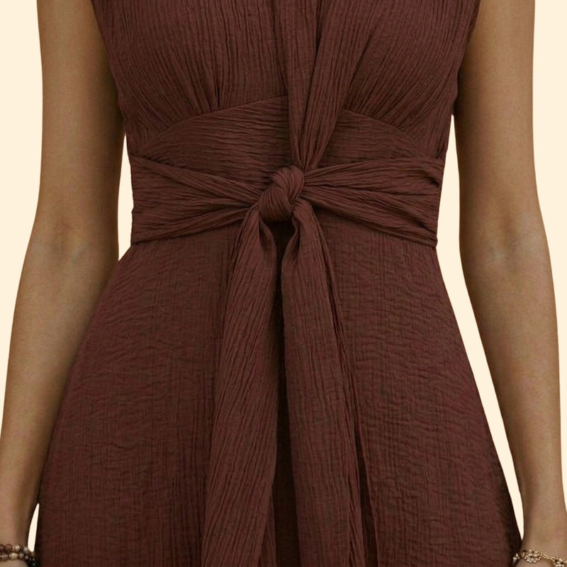 Women's Sleeveless Maxi Dress