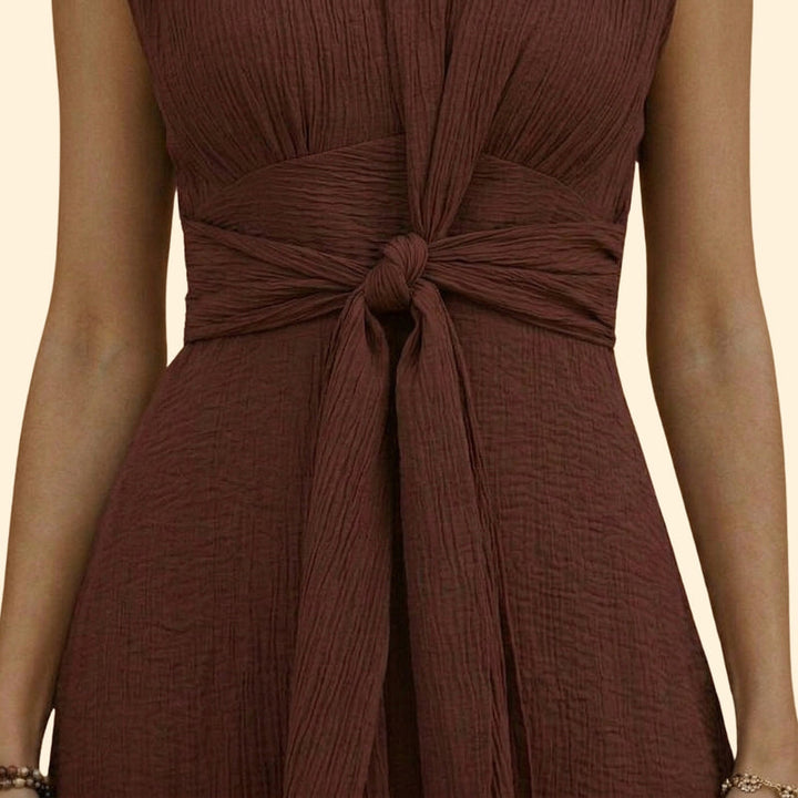 Women's Sleeveless Maxi Dress