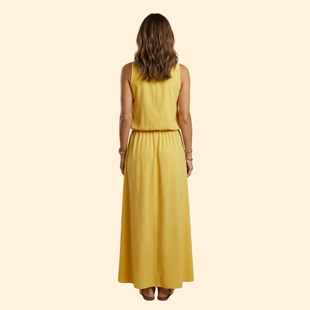Women's Sleeveless Maxi Dress