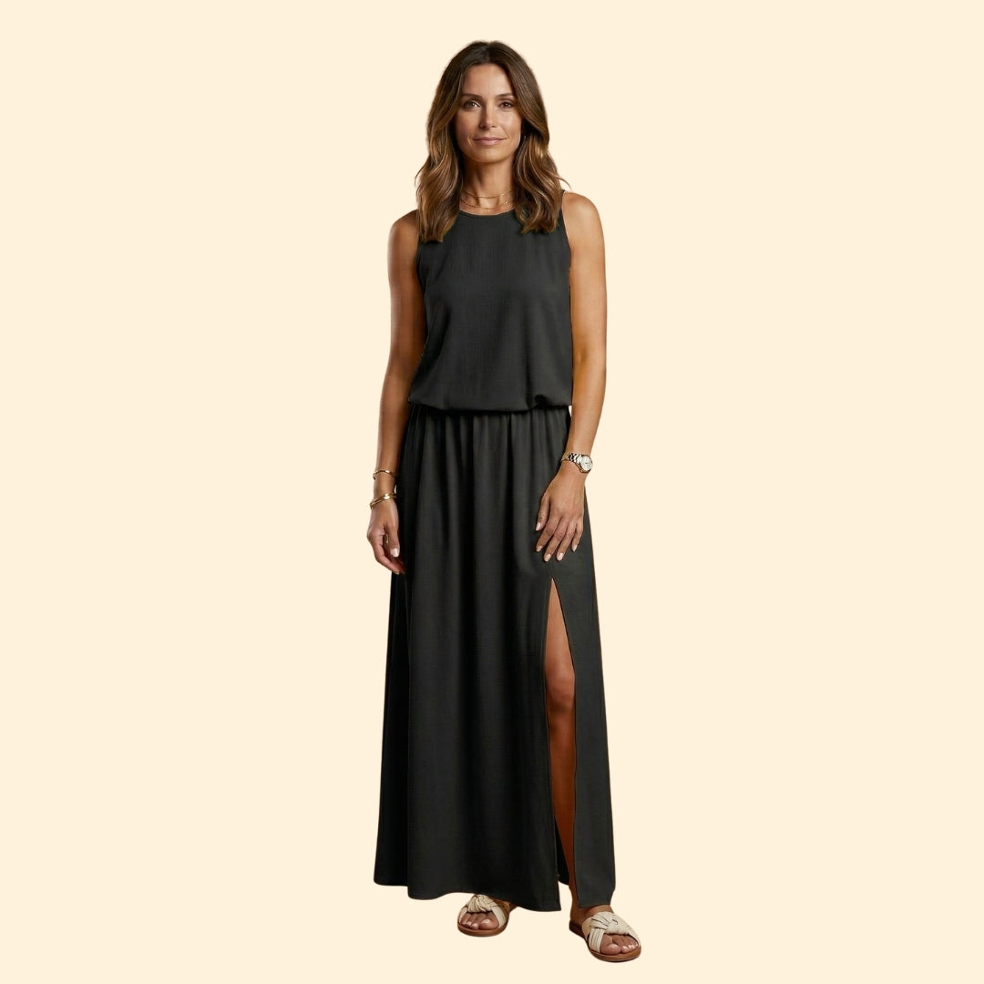 Women's Sleeveless Maxi Dress