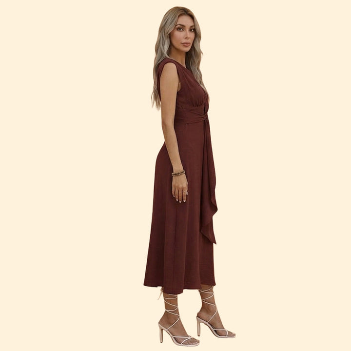 Women's Sleeveless Maxi Dress