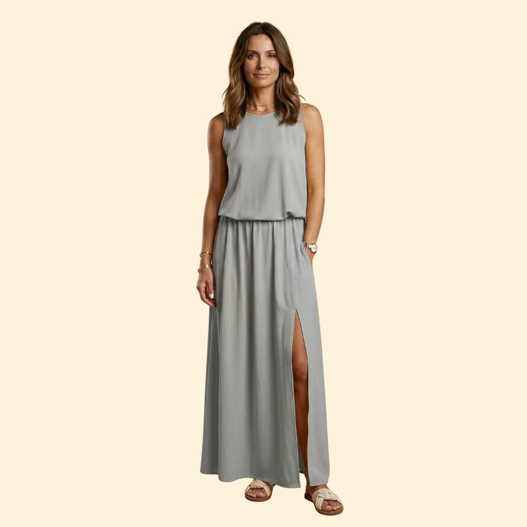 Women's Sleeveless Maxi Dress