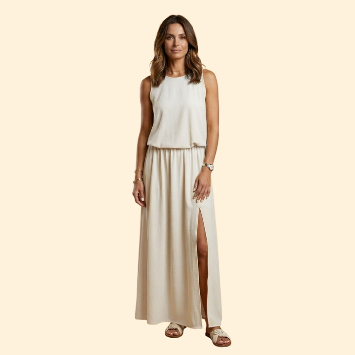 Women's Sleeveless Maxi Dress