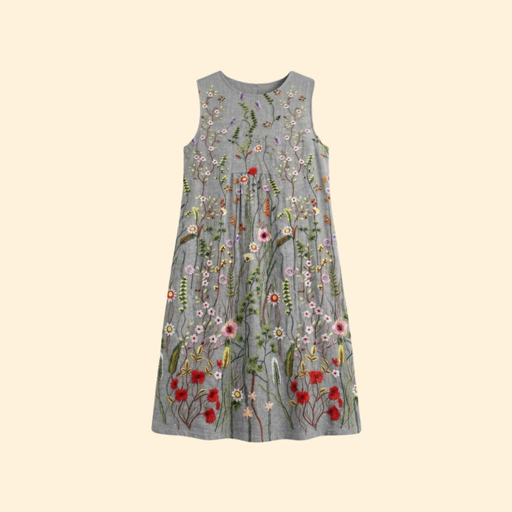 Women's Sleeveless Midi Dress