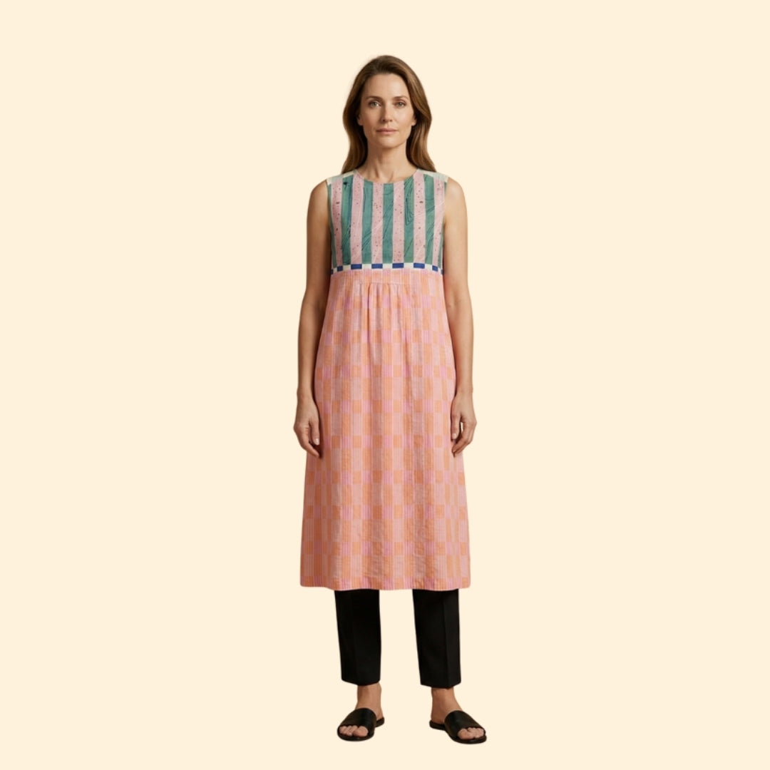 Women's Sleeveless Midi Dress
