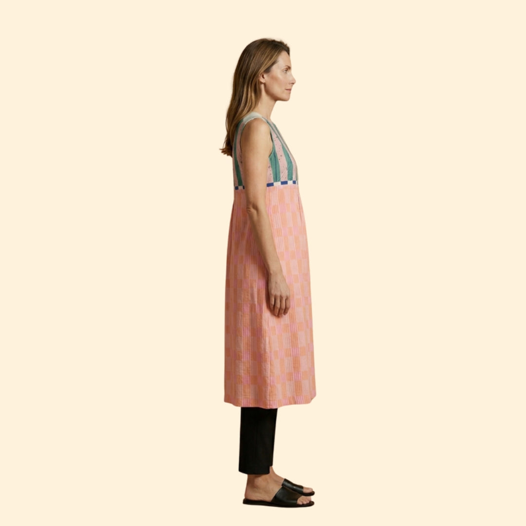 Women's Sleeveless Midi Dress