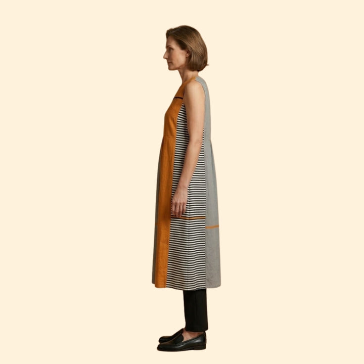 Women's Sleeveless Midi Dress