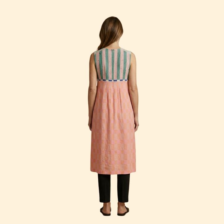 Women's Sleeveless Midi Dress