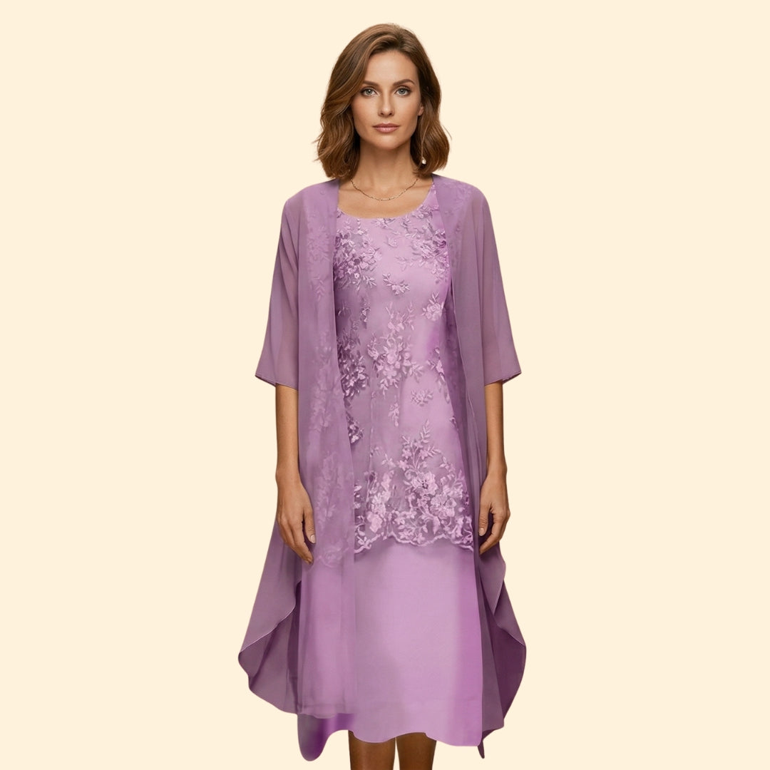 Women's Smocked Patchwork Dress