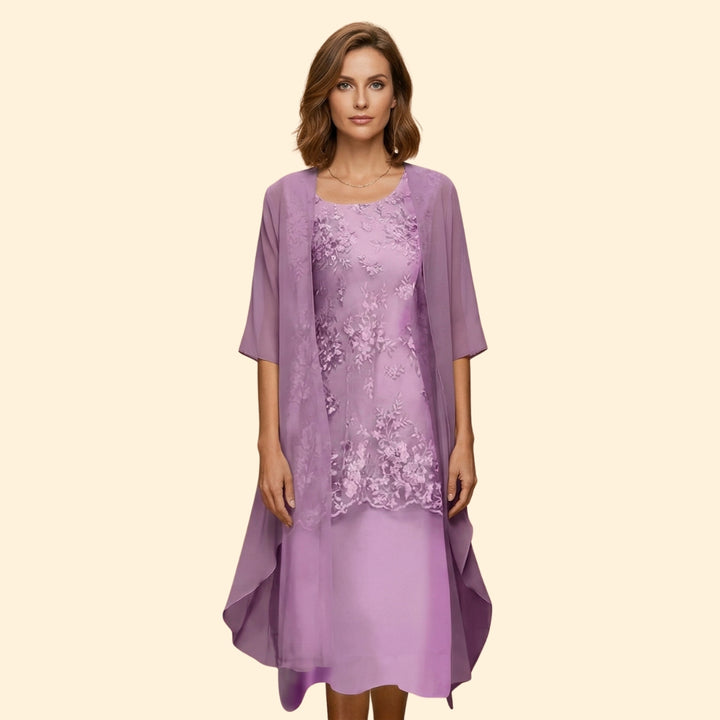 Women's Smocked Patchwork Dress