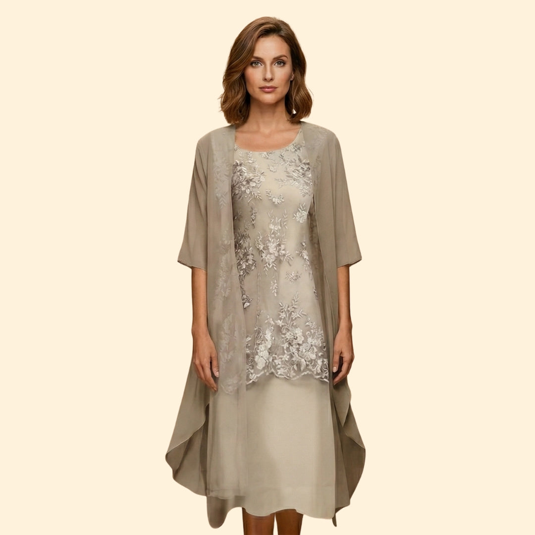 Women's Smocked Patchwork Dress