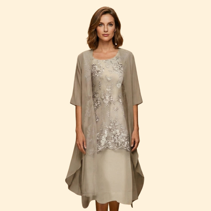 Women's Smocked Patchwork Dress