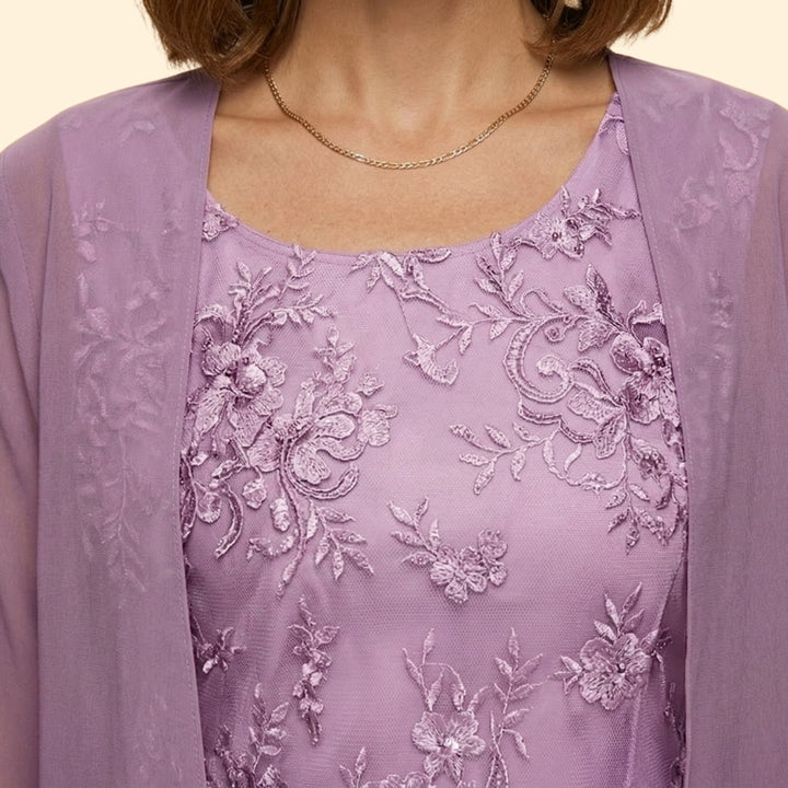 Women's Smocked Patchwork Dress