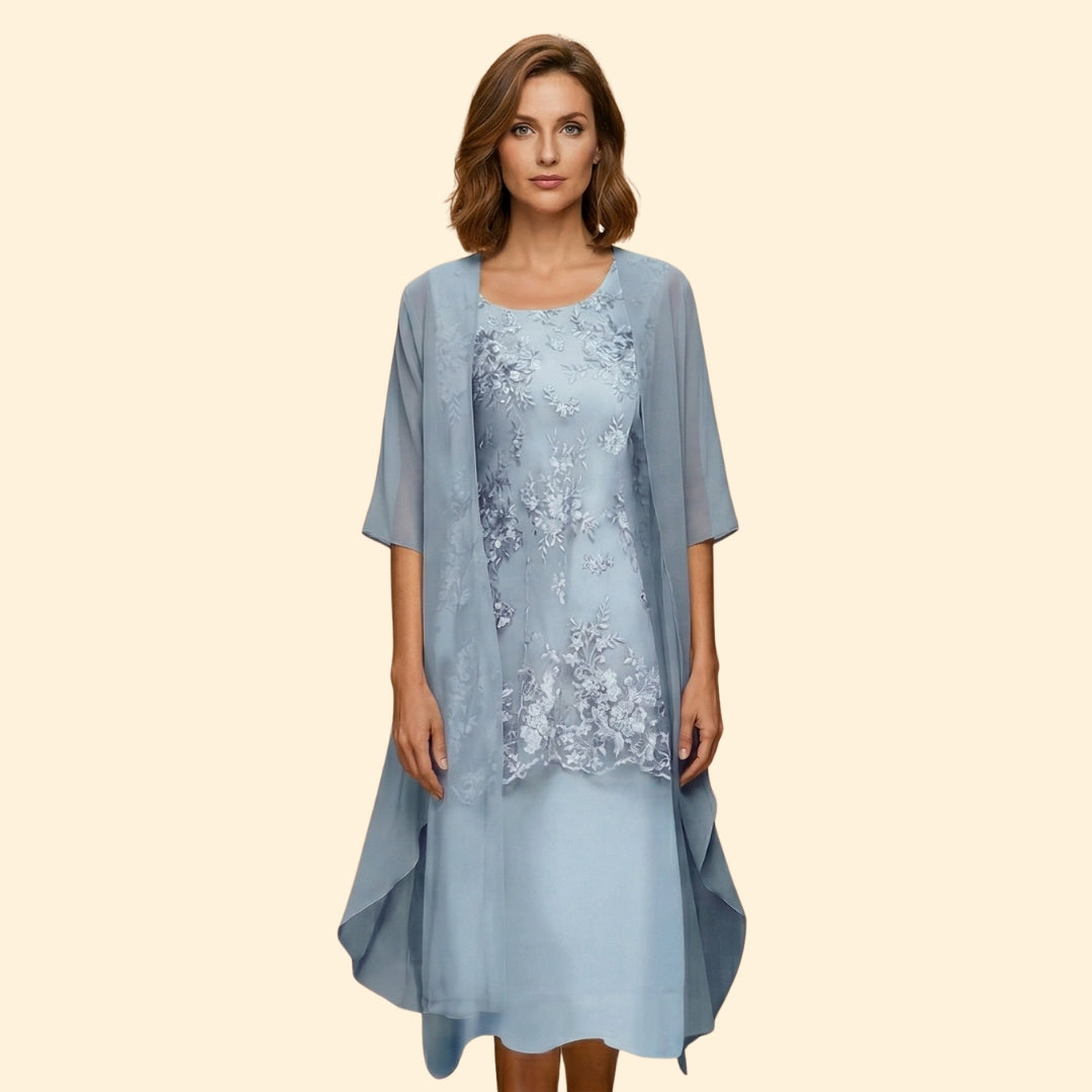 Women's Smocked Patchwork Dress