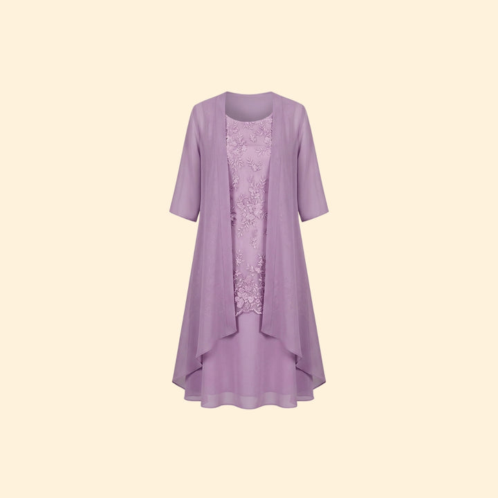 Women's Smocked Patchwork Dress