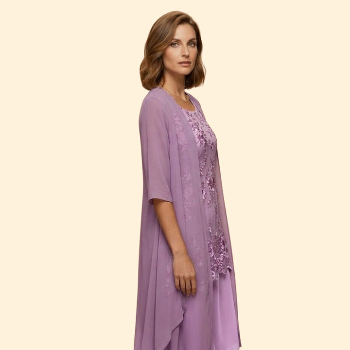 Women's Smocked Patchwork Dress