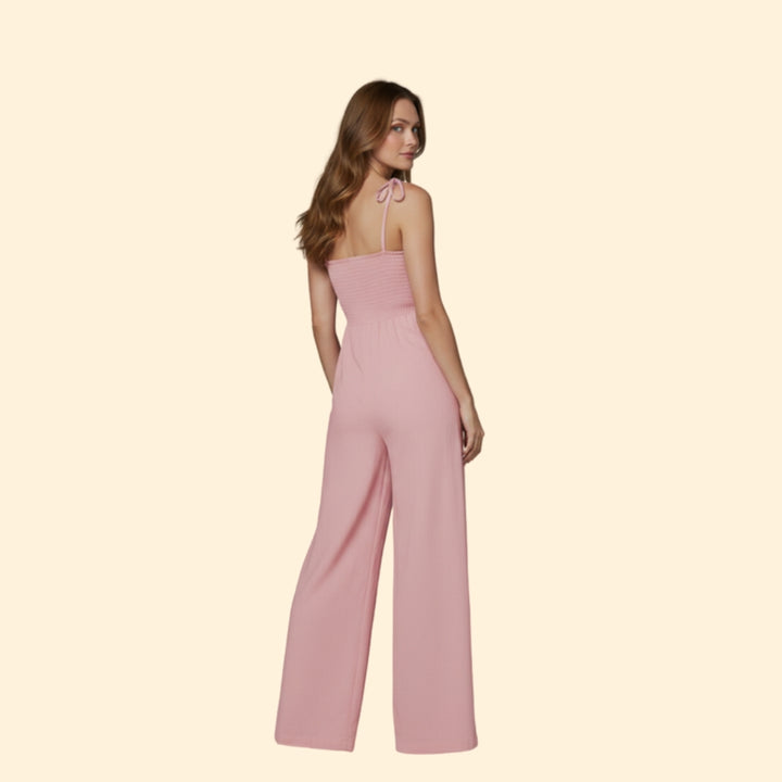 Women’s Smocked Waist Jumpsuit