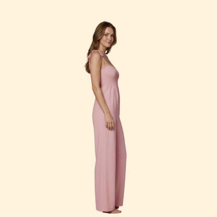Women’s Smocked Waist Jumpsuit