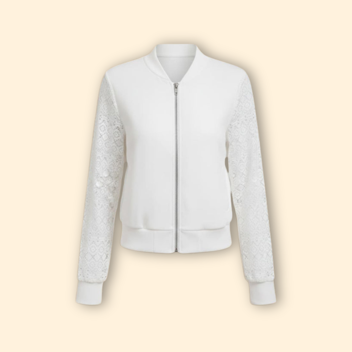 Women’s Soft Lace Bomber Jacket