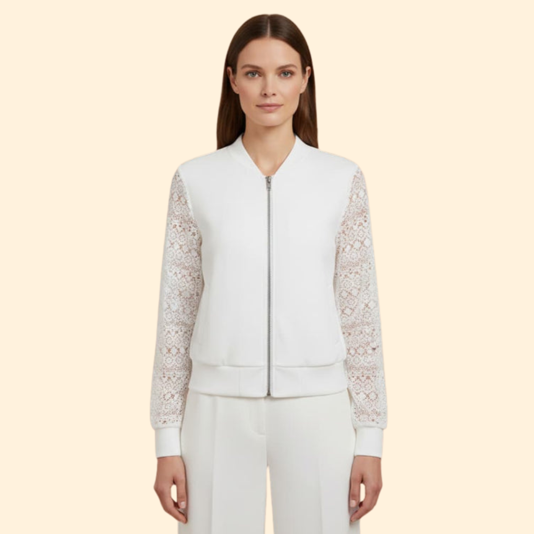 Women’s Soft Lace Bomber Jacket