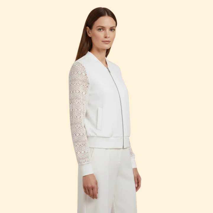 Women’s Soft Lace Bomber Jacket