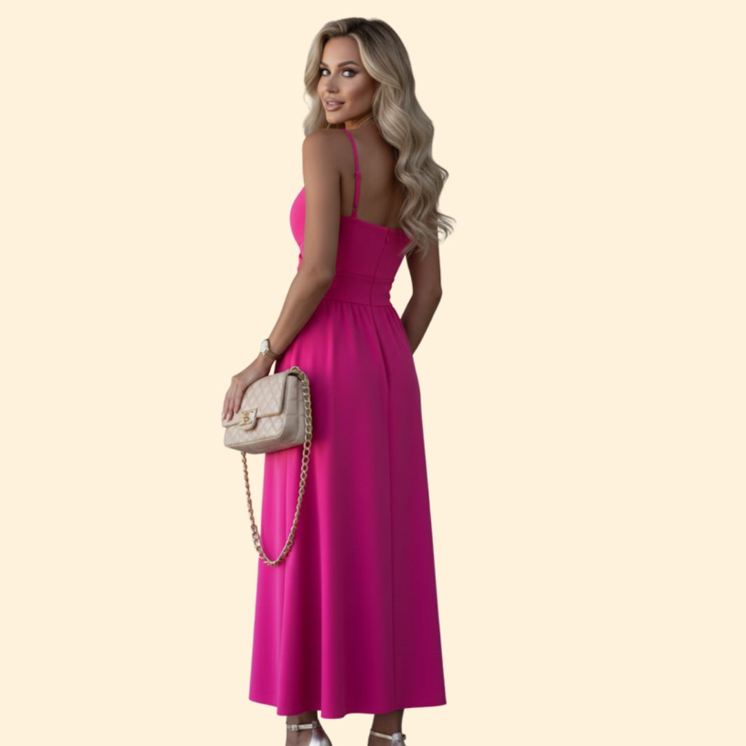Women's Sophisticated Wrap Maxi Dress