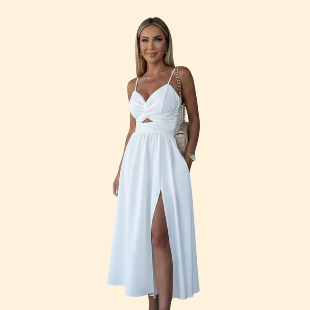 Women's Sophisticated Wrap Maxi Dress