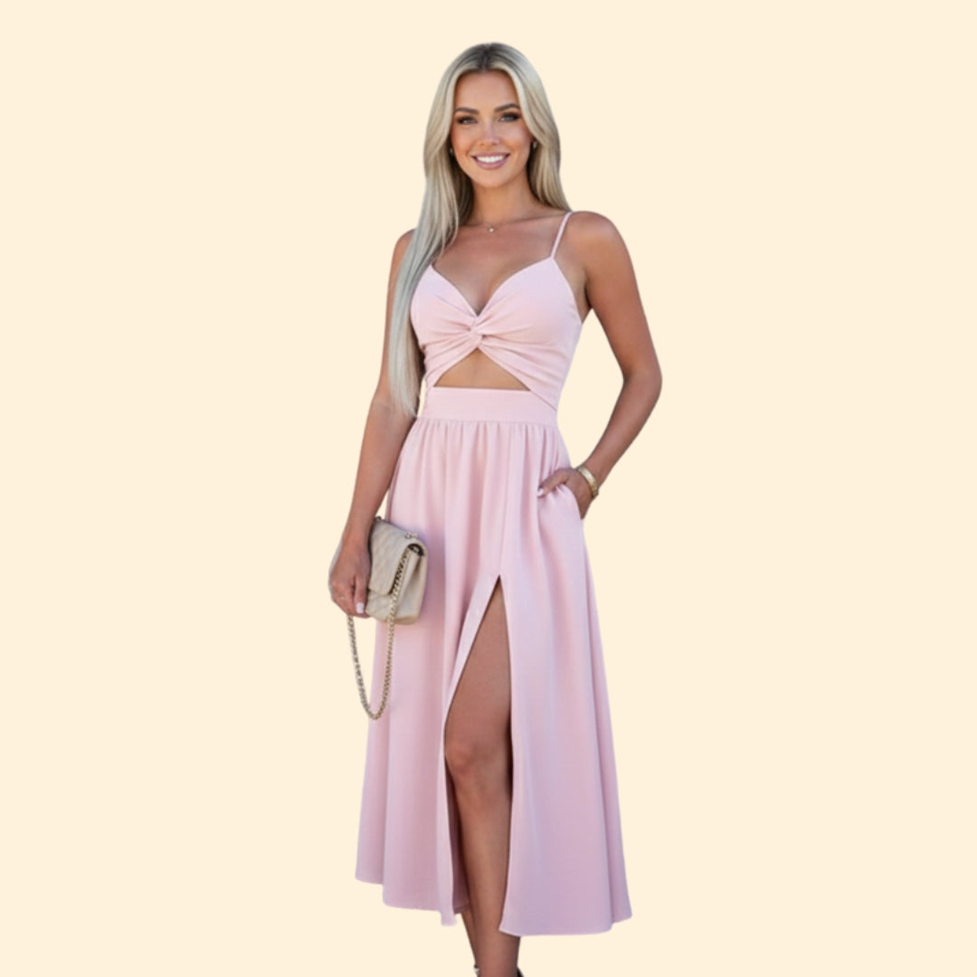 Women's Sophisticated Wrap Maxi Dress