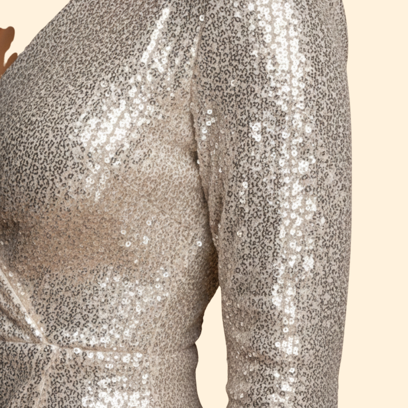 Women's Sparkling Sequin Dress