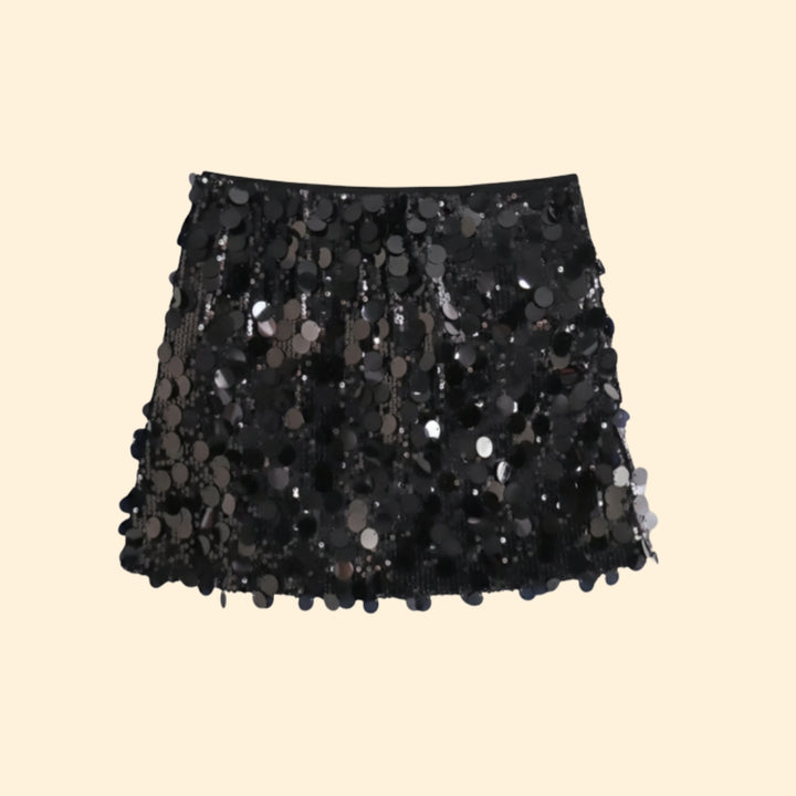 Women's Sparkling Sequin Mini Skirt