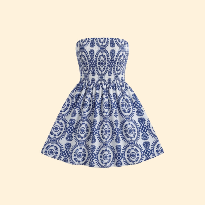 Women's Strapless Beach Dress