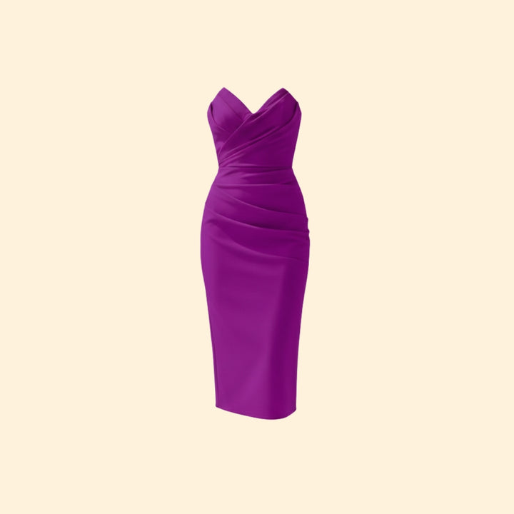Women's Strapless Bodycon Dress