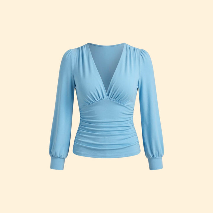 Women's Stretch V-Neck Top
