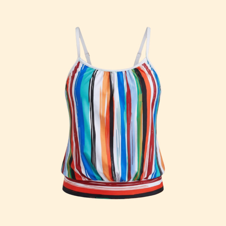 Women's Striped Beachwear Top
