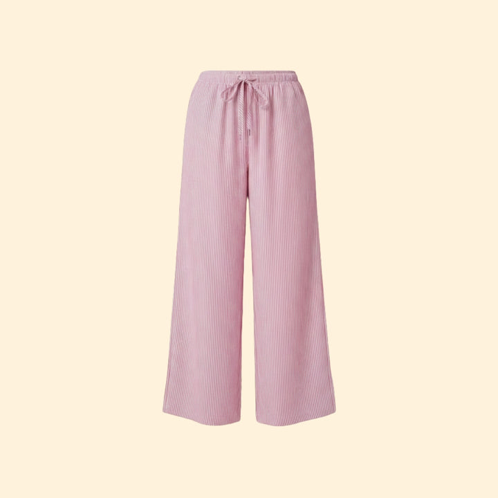 Women's Striped Casual Trousers