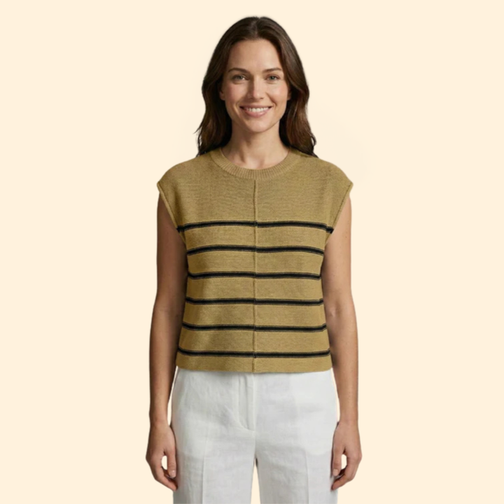 Women’s Striped Knit Top