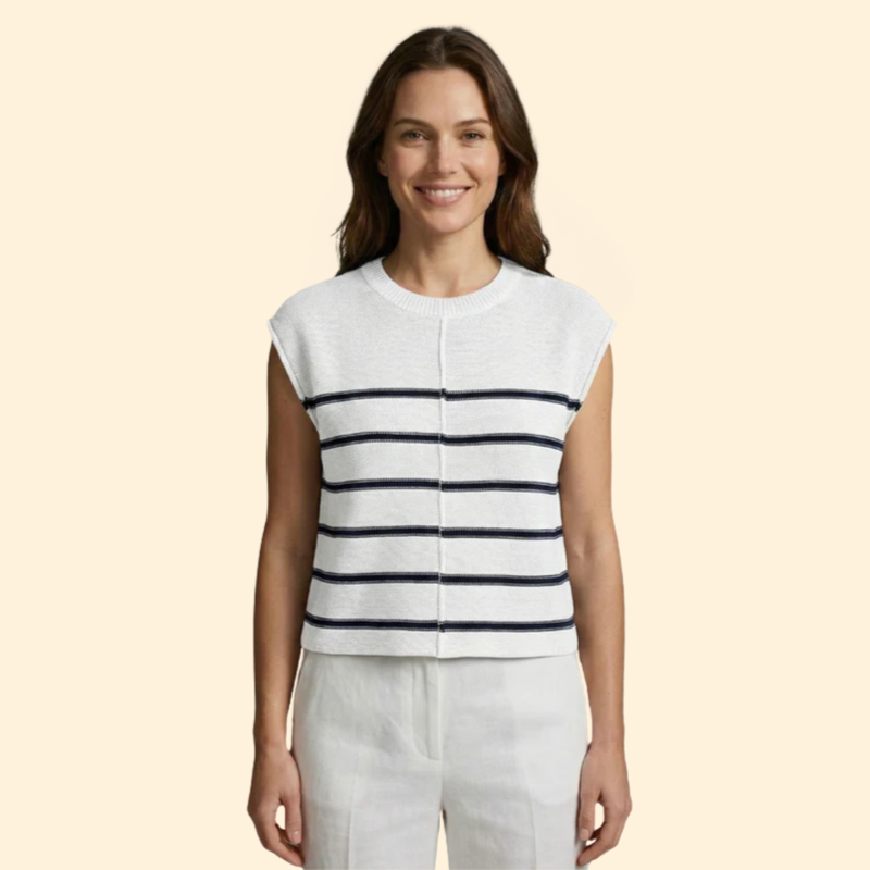 Women’s Striped Knit Top