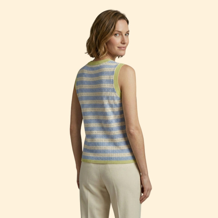 Women's Striped Knit Top