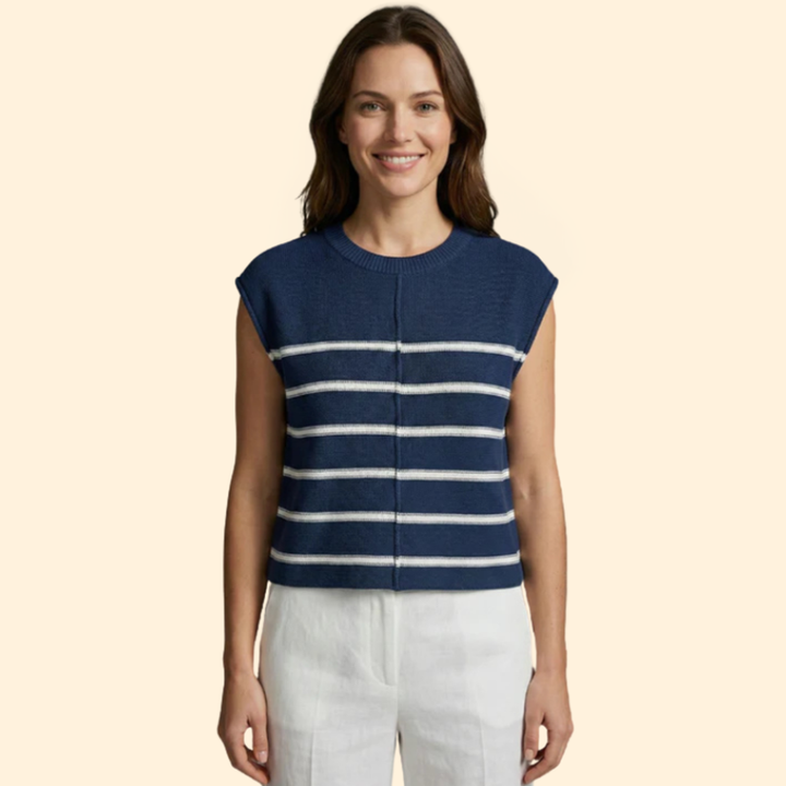 Women’s Striped Knit Top