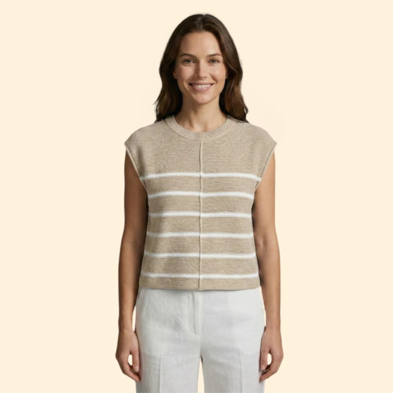 Women’s Striped Knit Top