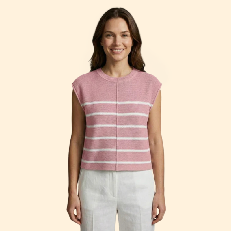 Women’s Striped Knit Top