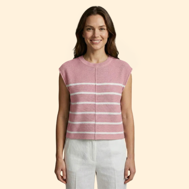 Women’s Striped Knit Top