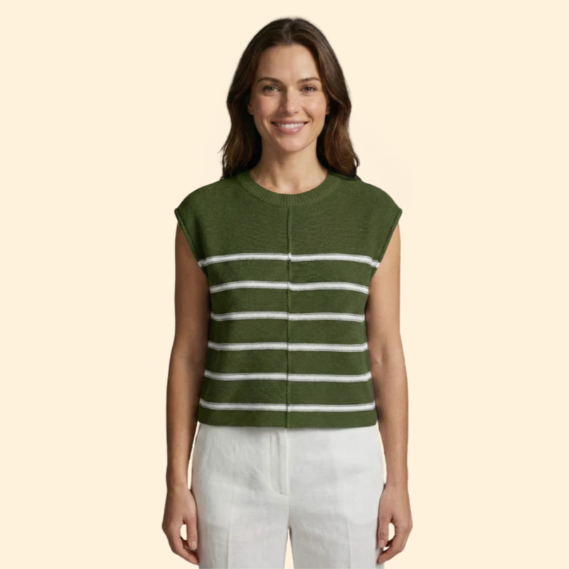 Women’s Striped Knit Top