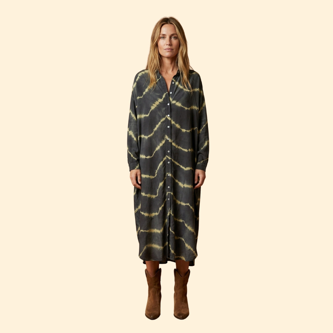 Women's Striped Maxi Dress