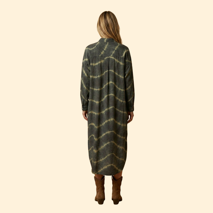 Women's Striped Maxi Dress
